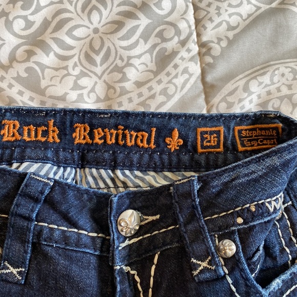 Rock Revival size 26 Stephanie easy Capri - Picture 5 of 7